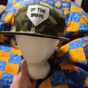 Baseballism Home Of The Brave SnapBack Camo Hat Camouflage Baseball Cap USA